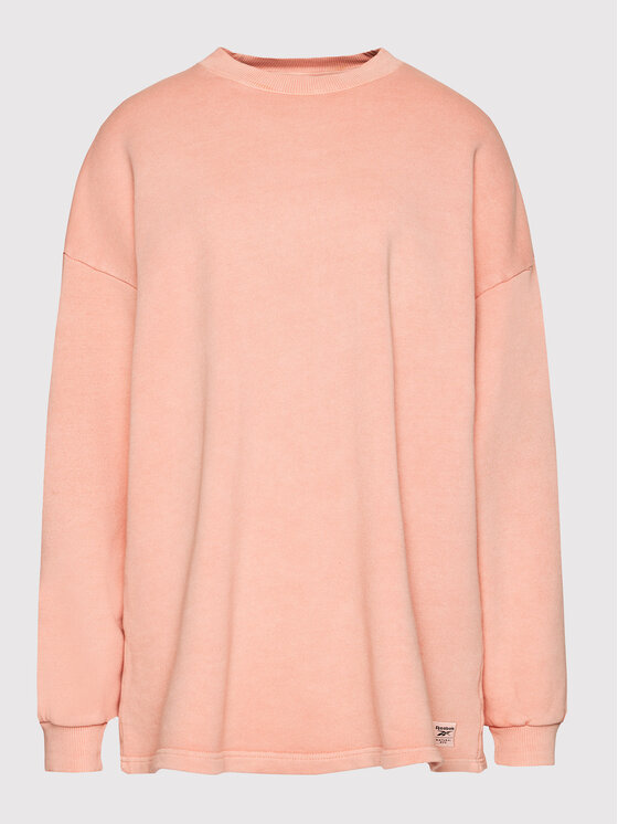 Reebok Reebok Плетена рокля Natural Dye Crew GR0399 Розов Oversize