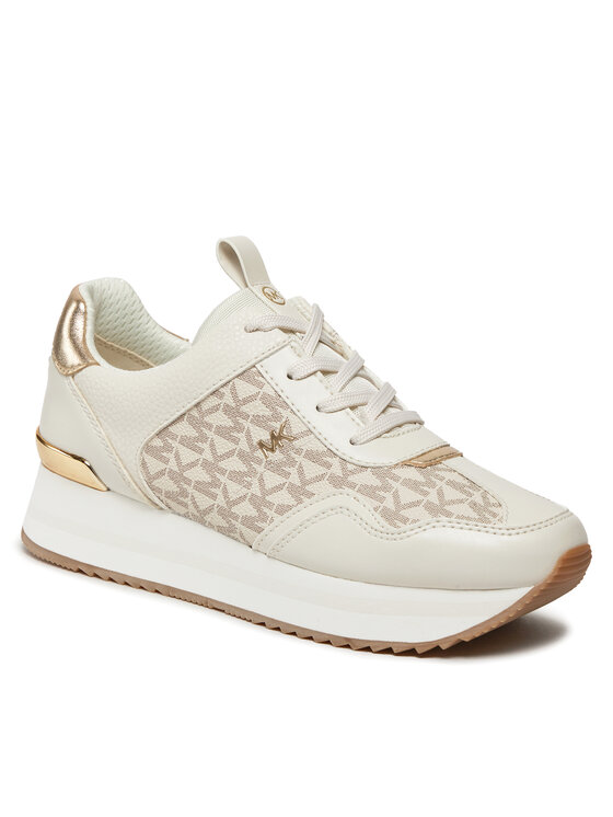 MICHAEL Michael Kors MICHAEL Michael Kors Sneakersy Raina Trainer 43R4RNFSAB Écru