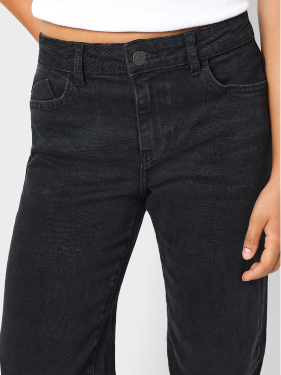 Noisy May Noisy May Jeans hlače Yolanda 27029317 Črna Wide Leg