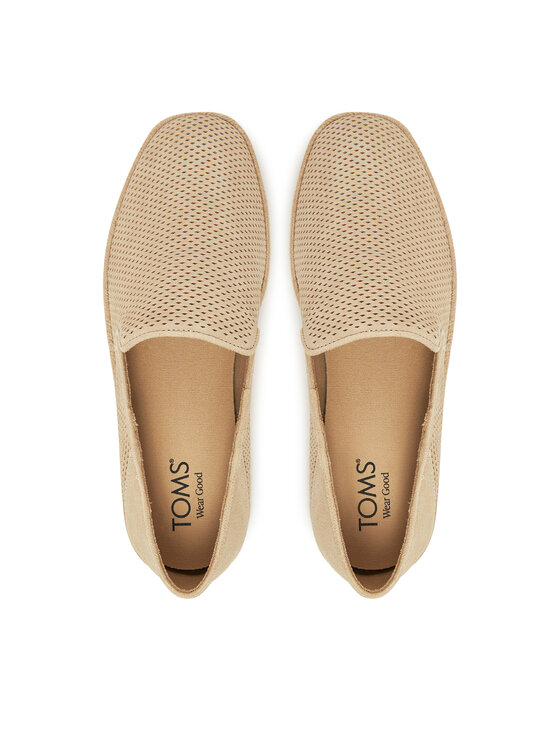 Toms Toms Еспадрильї Santiago  10021896 Бежевий