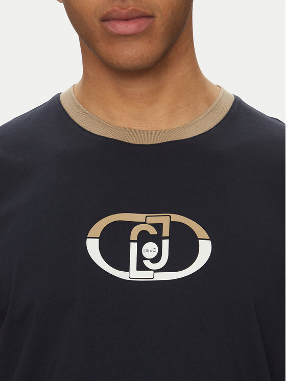 Liu Jo Liu Jo T-Shirt QA5275 J4819 Granatowy Regular Fit