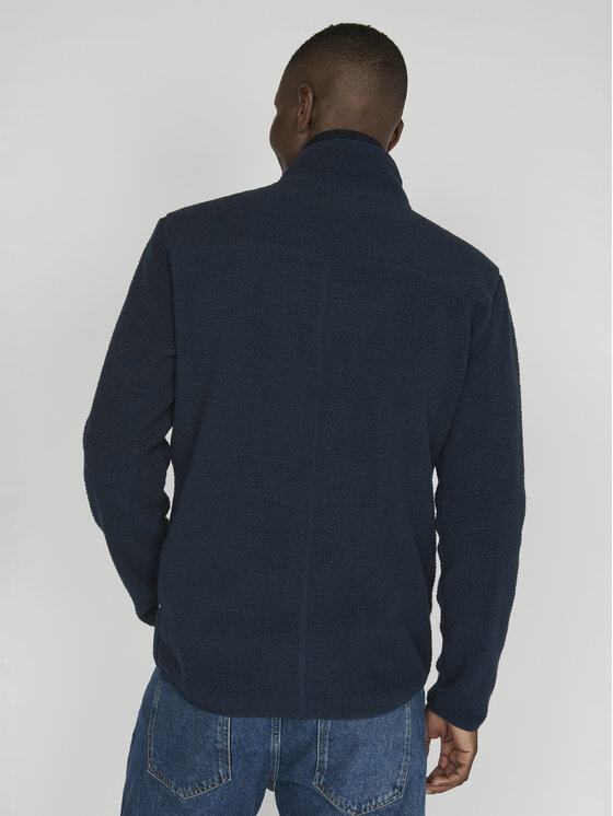 Matinique Matinique Polár kabát 30206817 Sötétkék Regular Fit