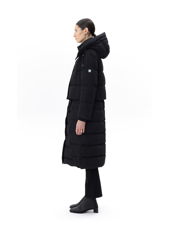 Tiffi Tiffi Kurtka damska TIMES Czarny Regular Fit