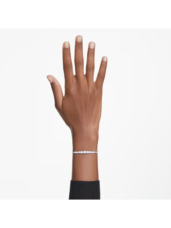 Swarovski Swarovski Bransoletka Matrix Tennis 5690677 Srebrny