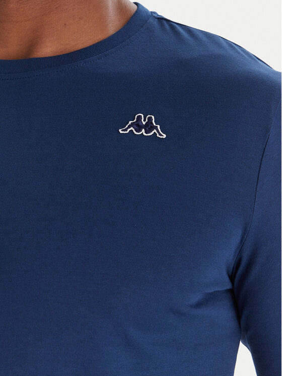Robe di Kappa Robe di Kappa Longsleeve 631189W Blu Slim Fit