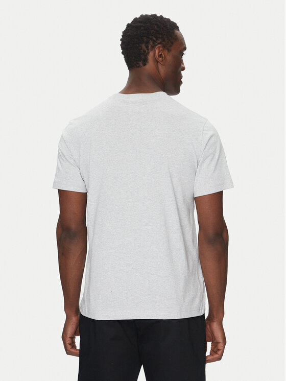 Champion Champion Tričko 220761 Sivá Loose Fit