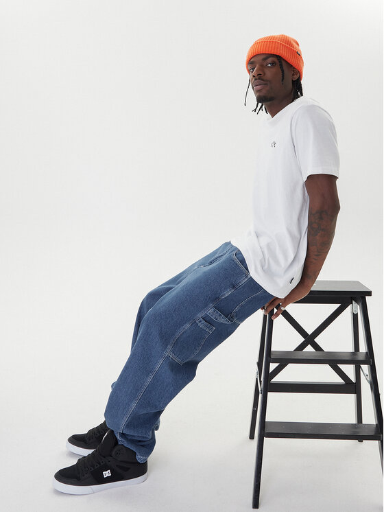 Billabong Billabong Jeansy Bad Dog Workwear EBYDP03002 Niebieski Loose Fit