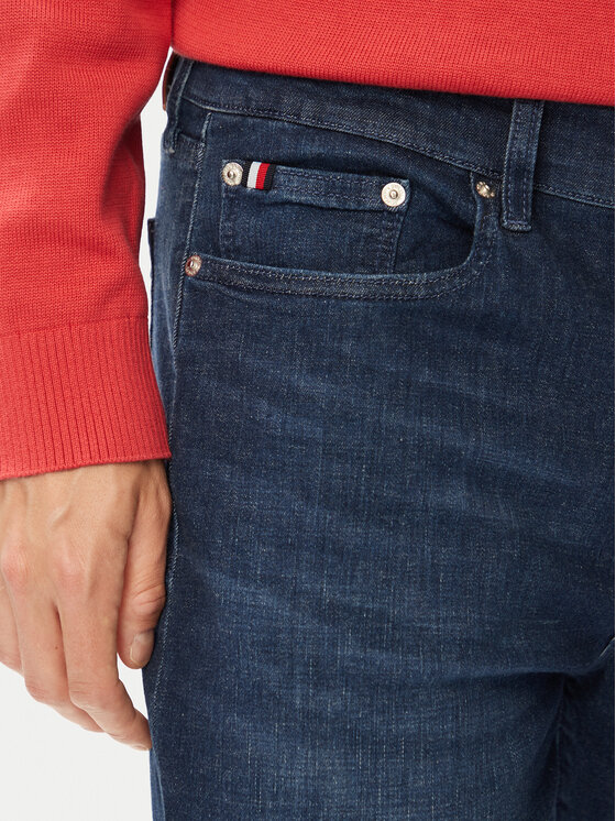 Tommy Hilfiger Tommy Hilfiger Farmer Bleecker MW0MW43161 Sötétkék Slim Fit