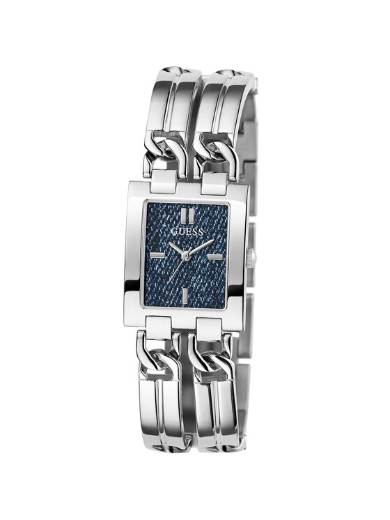 Guess Guess Hodinky GW0807L1 Stříbrná