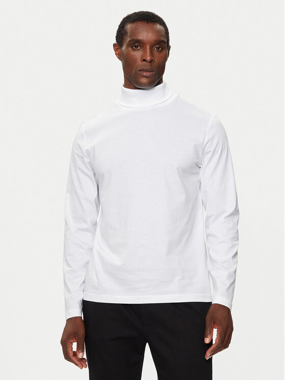 Calvin Klein Calvin Klein Rollkragenpullover K10K111858 Weiß Regular Fit