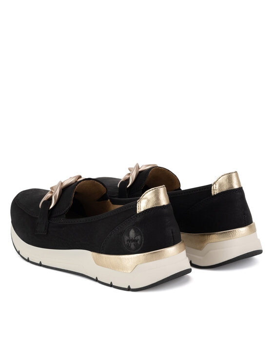 Rieker Rieker Halbschuhe 58944-00 Schwarz