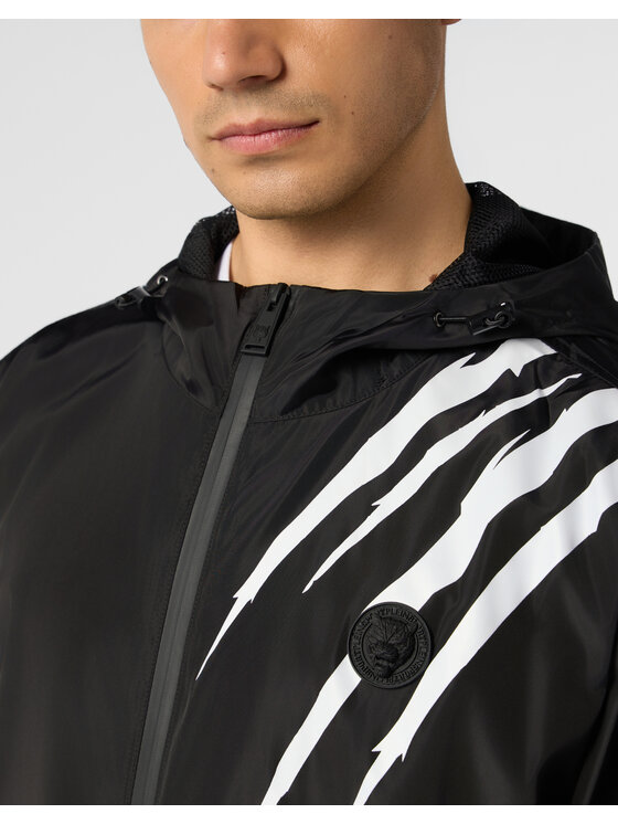 Plein Sport Plein Sport Kurtka puchowa 28343 Czarny Regular Fit