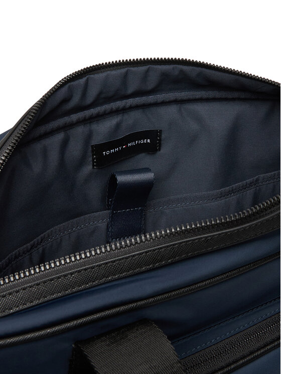 Tommy Hilfiger Tommy Hilfiger Чанта за лаптоп Th Repreve Computer Bag AM0AM13466 Тъмносин