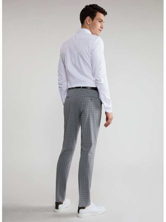 Pako Lorente Pako Lorente Spodnie garniturowe P22SF-6G-008 Szary Slim Fit