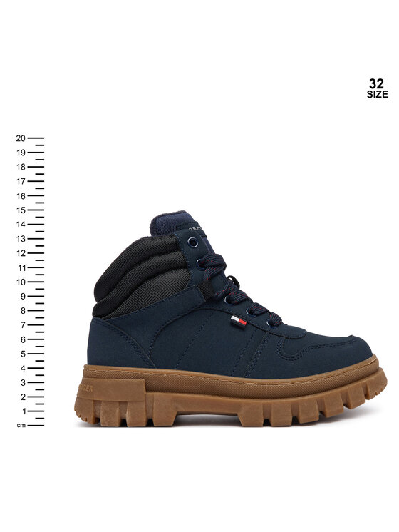 Tommy Hilfiger Tommy Hilfiger Trzewiki T3X5-35292-0316 M Granatowy