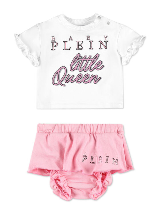 PHILIPP PLEIN PHILIPP PLEIN Completo per neonati 1737 Bianco