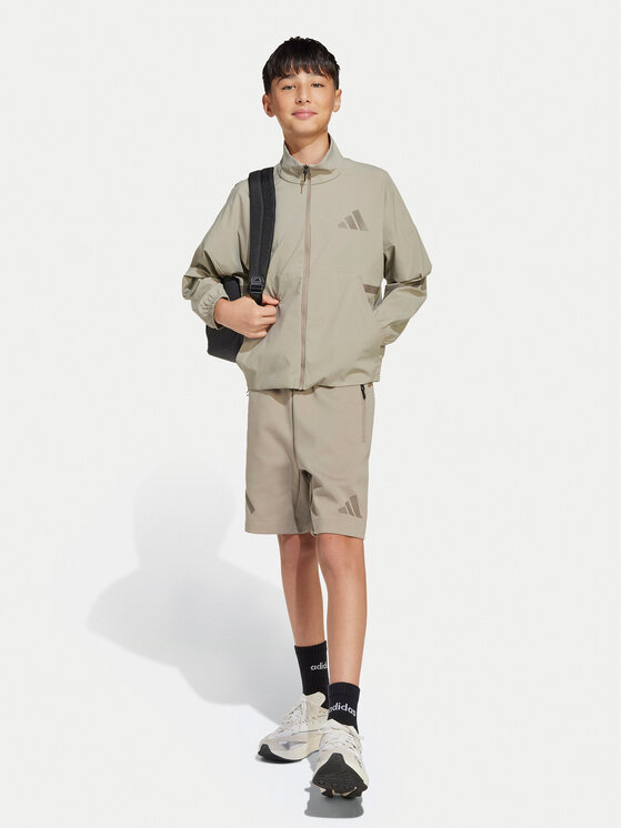 adidas adidas Sportiniai šortai Z.N.E. JD0009 Smėlio Loose Fit