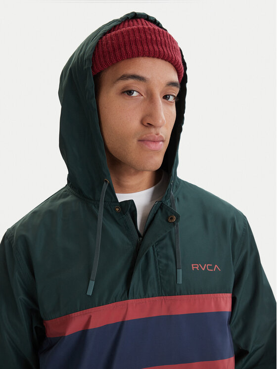 RVCA RVCA Anorak jakna Meyer AVYJK00264 Zelena Regular Fit