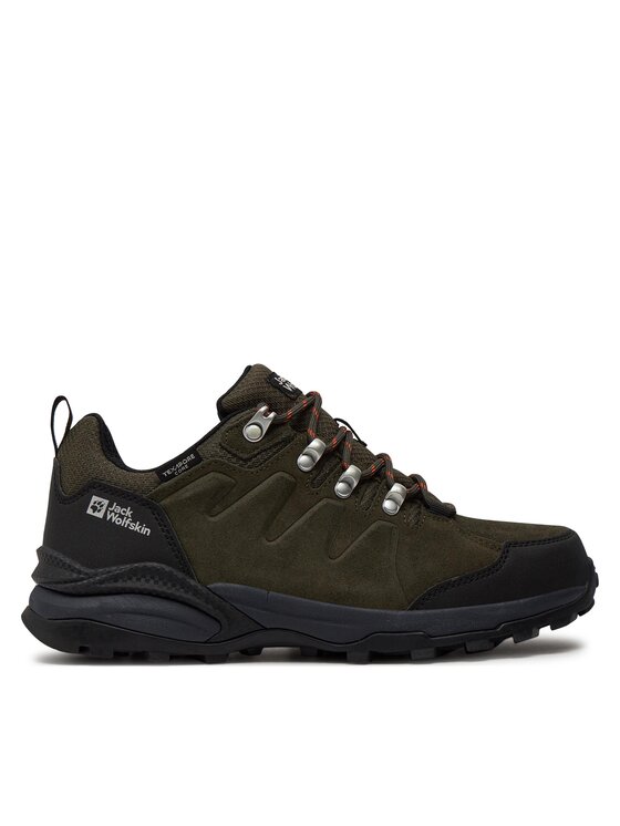 Jack Wolfskin Trekingová obuv Refugio Texapore Low M 4049851 Zelená