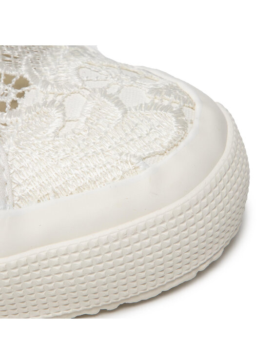 Superga Sneakers aus Stoff 2750 Macrame S81219W WeiB Modivo