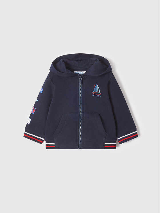 Felpa 1406 Blu scuro Regular Fit