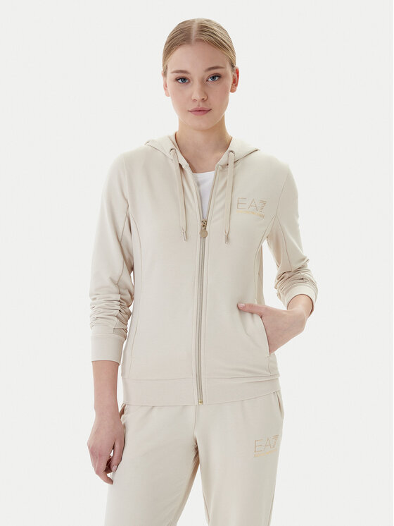 EA7 Emporio Armani EA7 Emporio Armani Tepláková souprava 8NTV51 TJ9RZ U1088 Béžová Regular Fit