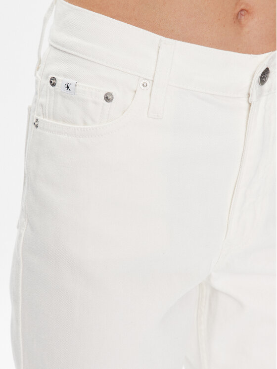 Calvin Klein Jeans Calvin Klein Jeans Дънки J20J220603 Бял Regular Fit