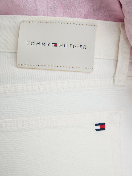Tommy Hilfiger Tommy Hilfiger Jeansy MW0MW42895 Biały Slim Fit