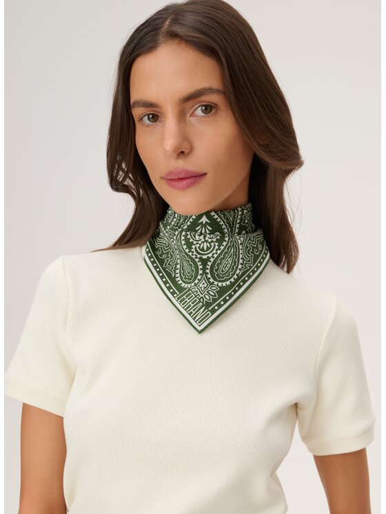 LEBRAND LEBRAND Chusta Bandana mini Zielony