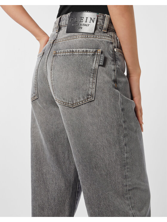PHILIPP PLEIN PHILIPP PLEIN Jeansy 27209 Szary Skater Fit