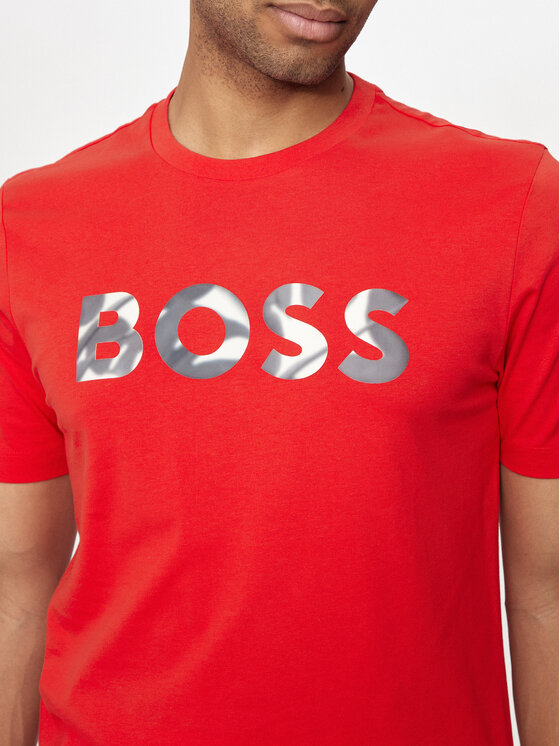 BOSS Boss Majica Thompson 15 50513382 Rdeča Regular Fit