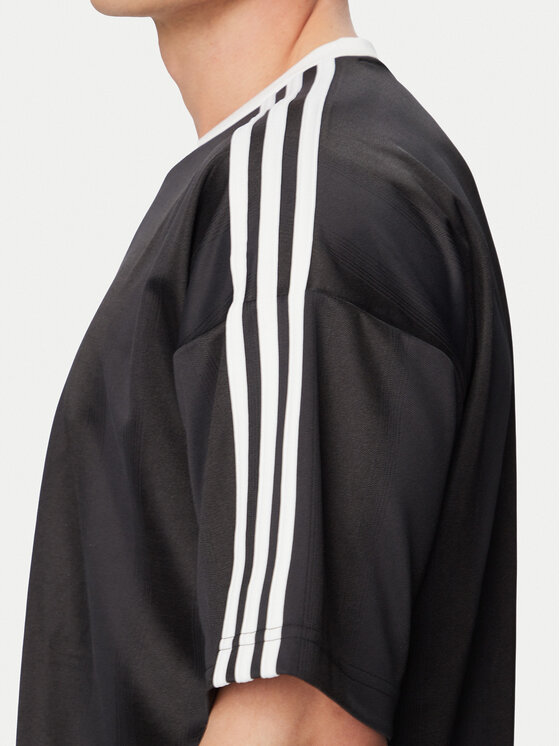 adidas adidas T-Shirt adicolor Jacquard KD5830 Μαύρο Loose Fit