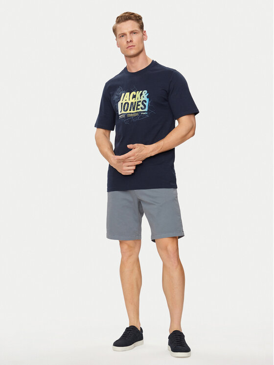 Jack & Jones Jack & Jones Szorty materiałowe Harlow 12252966 Szary Tapered Fit