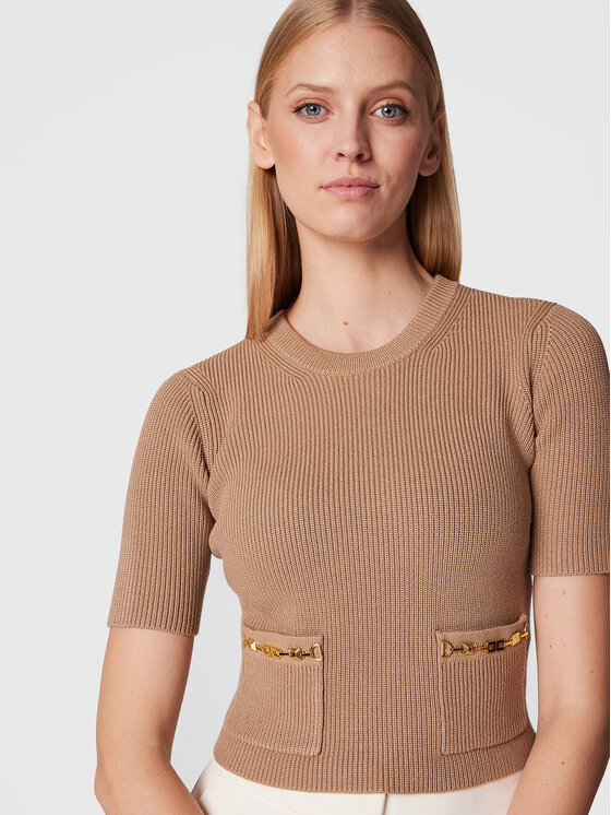 Maglione MK-48S-26E2-V280 Beige Slim Fit