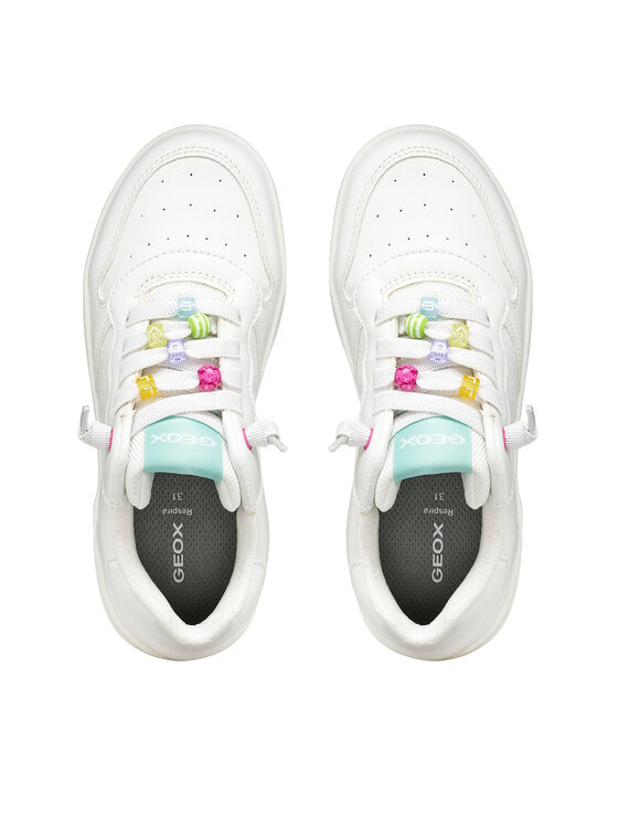 Geox Geox Sneakersy J Washiba Girl J45HXD 000BC C0653 S Biały