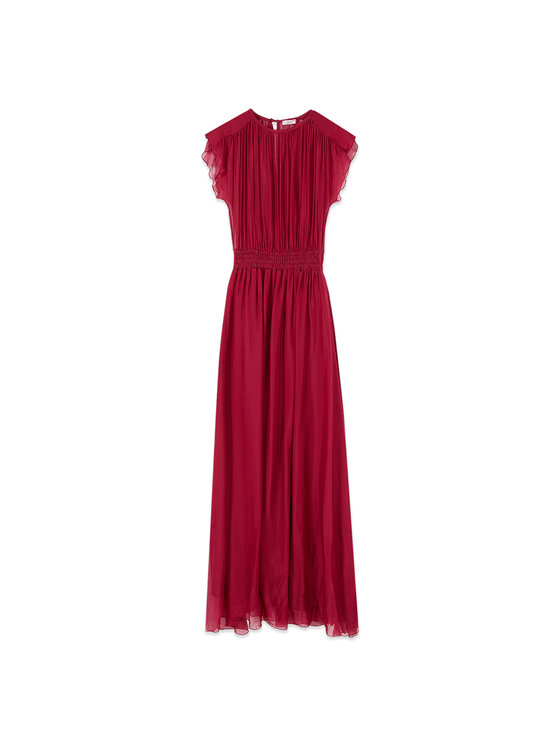 Oltre Oltre Abito da sera 7011J000875N026 Rosso Flared Fit