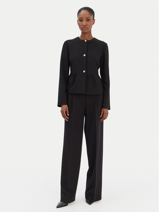 JOOP! JOOP! Pantaloni din material Paris2 30100442 Negru Regular Fit