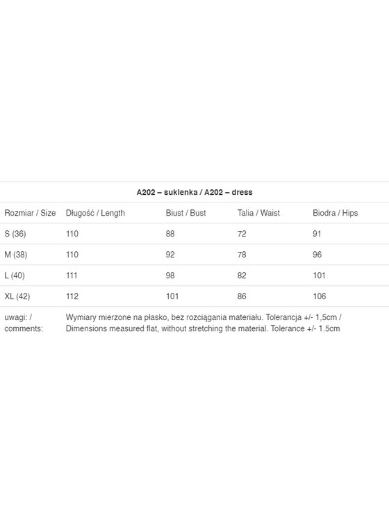 Awama Awama Každodenné šaty A202 Farebná Basic Fit