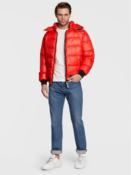Ice Play Ice Play Winterjacke 22I U1M0 J021 6415 4607 Rot Regular Fit