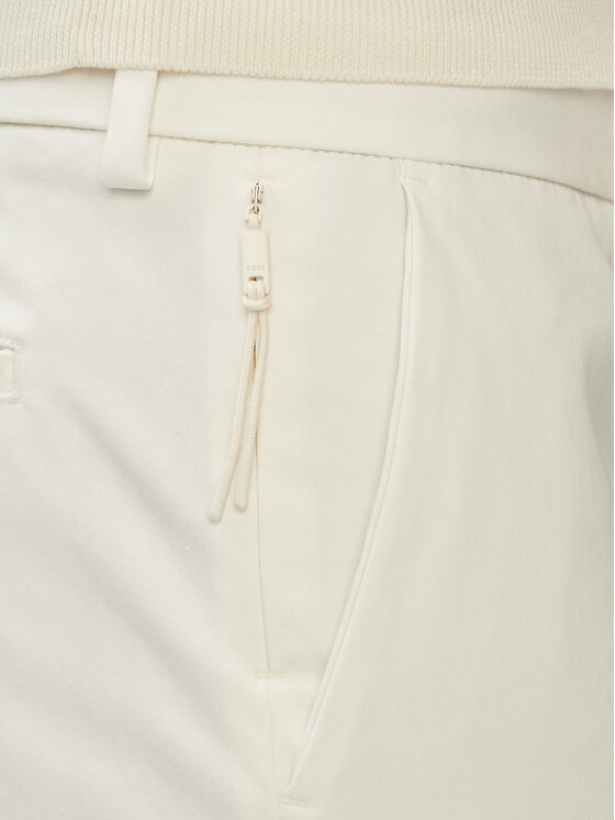 BOSS BOSS Chino-püksid Kaiton1 50543945 Kreemjas Regular Fit