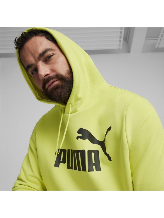 Puma Puma Bluza 586687 Żółty Regular Fit