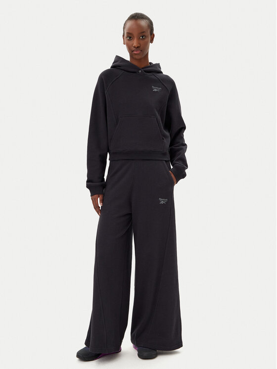 Reebok Reebok Μπλούζα Icon Elements 100214101 Μαύρο Regular Fit