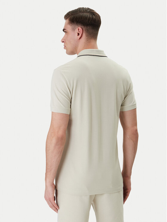 BOSS BOSS Polo marškinėliai Birdie Paule 50559365 Smėlio Slim Fit