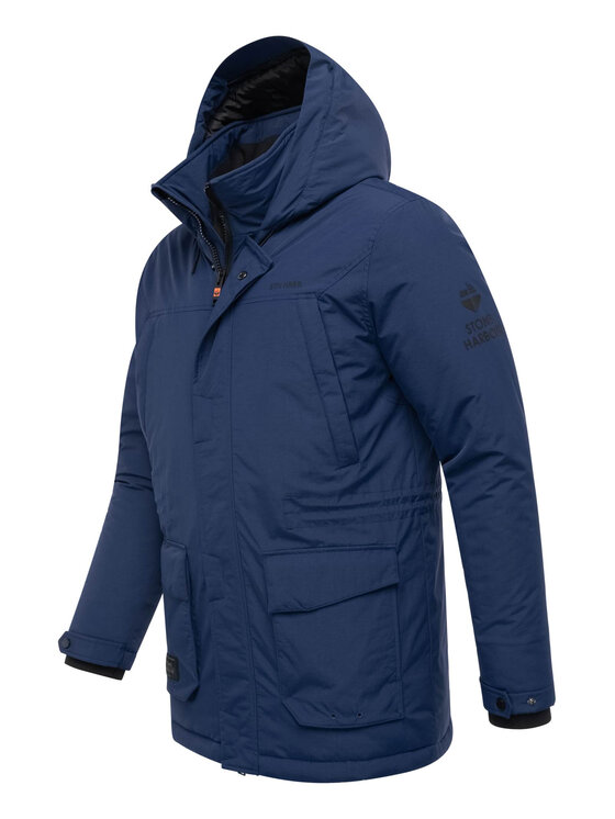 Stone Harbour Stone Harbour Kurtka zimowa Wadiim Niebieski Regular Fit
