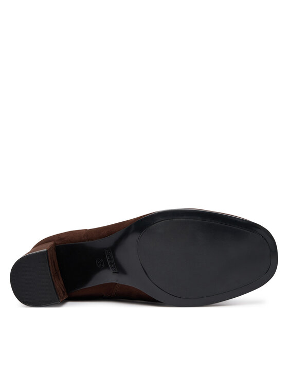 Guess Guess Botki FLFBER SUE10 Brązowy ciemny