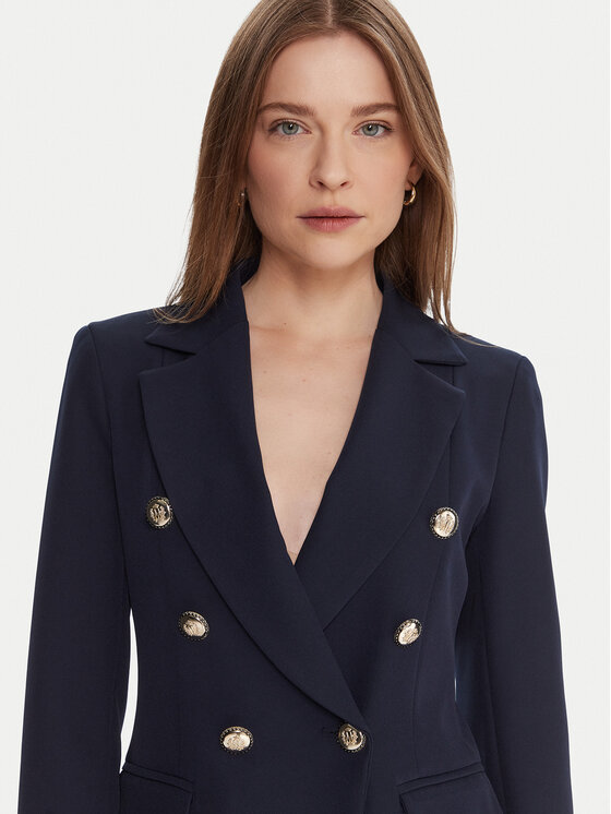 Maryley Maryley Giacca da abito 25IB139/43BL Blu scuro Regular Fit