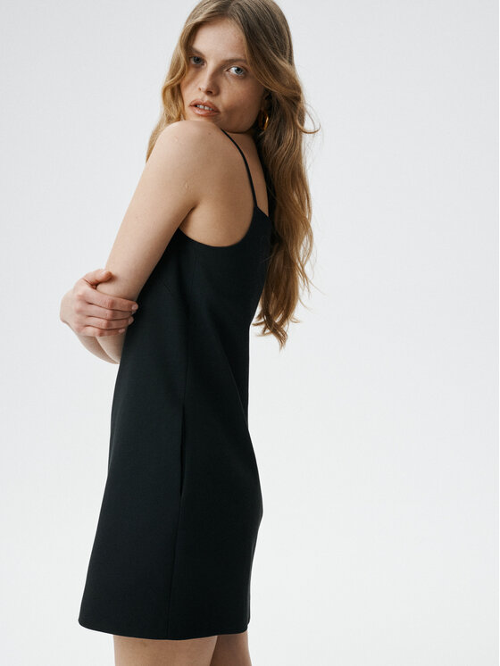 MARI PRETI MARI PRETI Abito da cocktail Sable Nero Regular Fit