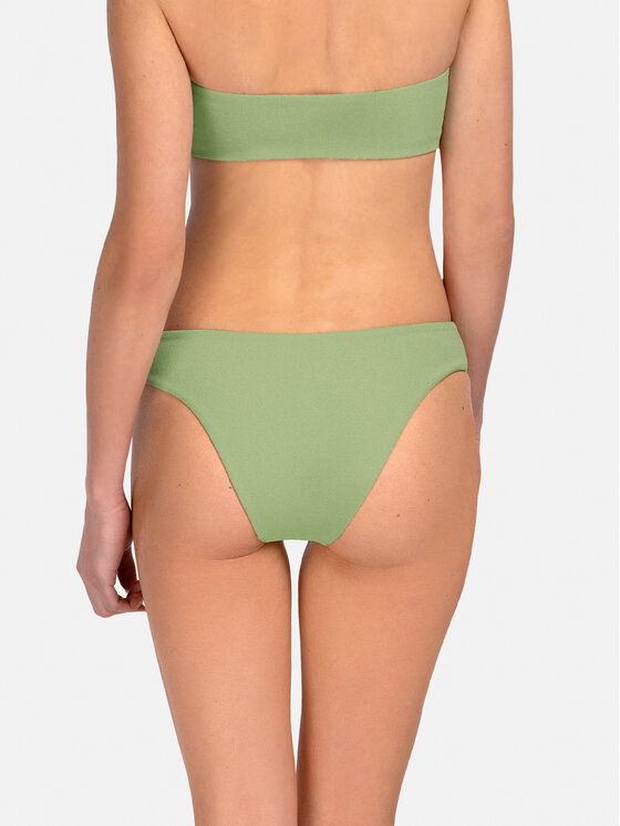 Miss Lou Miss Lou Dół od bikini D-OE1-Z Zielony