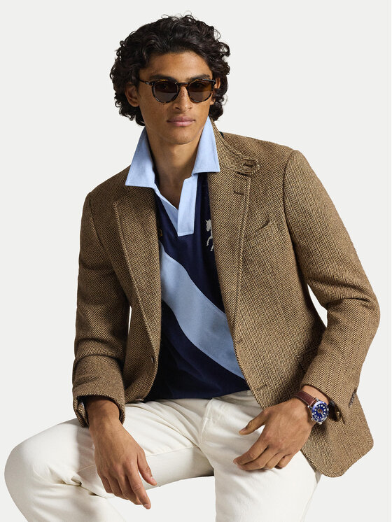 Polo Ralph Lauren Polo Ralph Lauren Polokošeľa 710B14221001 Tmavomodrá Regular Fit