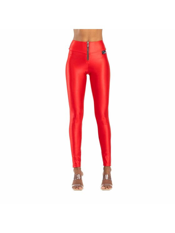 Legginsy, rozmiar S, Czerwone, LABELLAMAFIA LEGGING 2013-2015 RED